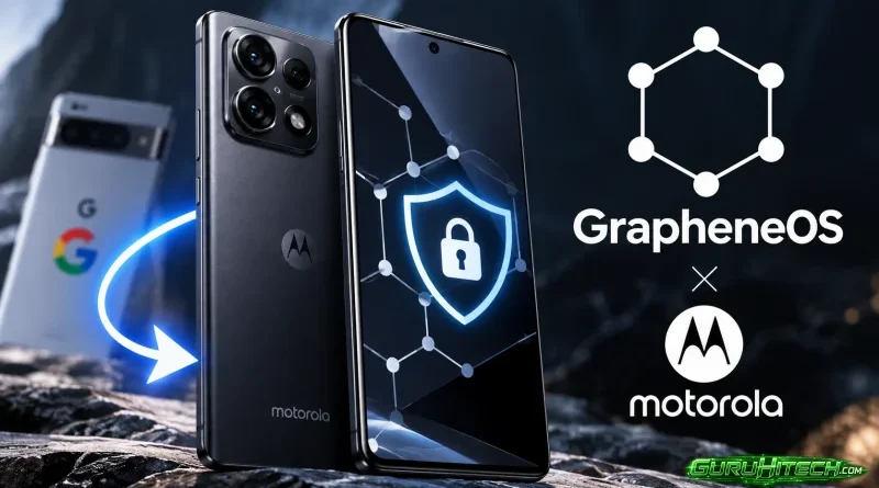 GrapheneOS supera i Google Pixel: arriva il primo smartphone Motorola compatibile