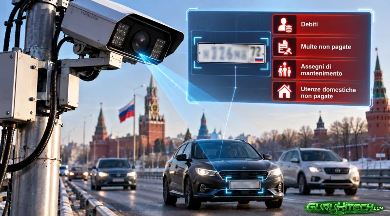 In Russia arriva Harpoon, l’intelligenza artificiale che individua i debitori sulle strade