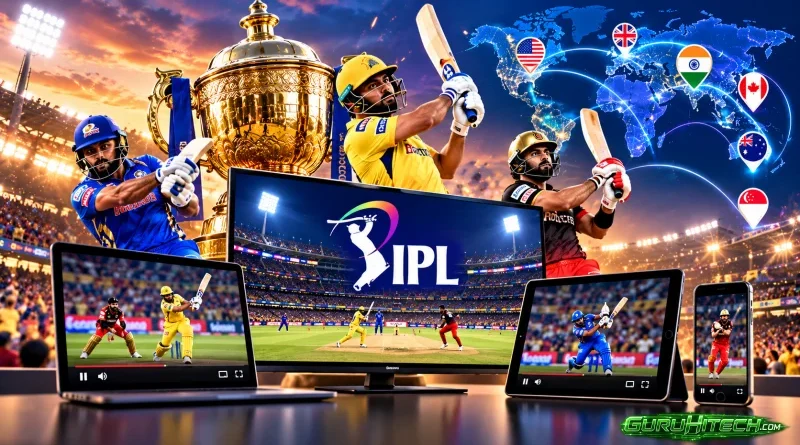 IPL Live Streaming: Official Viewing Options by Country
