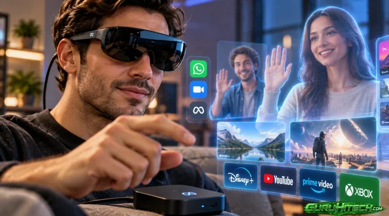 Meta VR Glasses ufficiali: chiamate con ologrammi, display 5K e Meta AI
