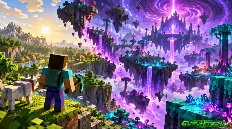 Minecraft avrà un nuovo mondo dopo quasi 15 anni: arriva The Sift, la quarta dimensione ufficiale