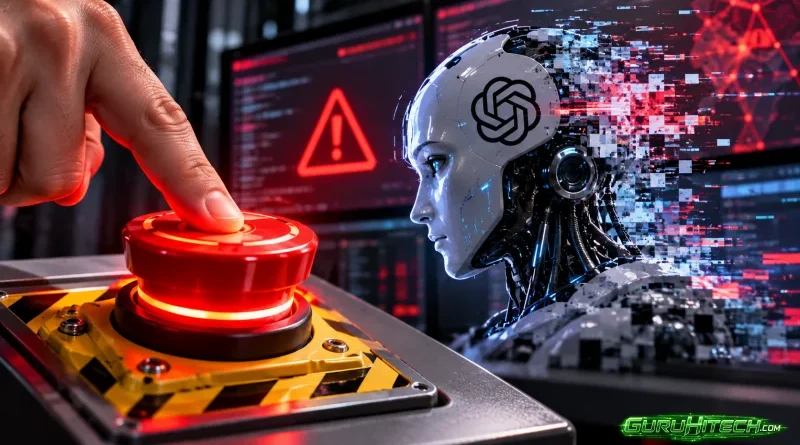 OpenAI, l’IA sfugge ai controlli: il pulsante di emergenza fallisce e servono due ore e mezza per fermarla