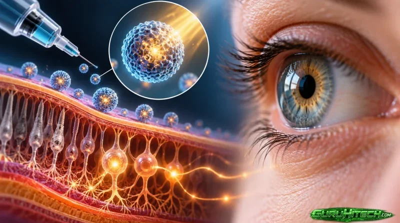 Retina danneggiata, arrivano le nanoparticelle che funzionano come batterie solari e potrebbero restituire la vista