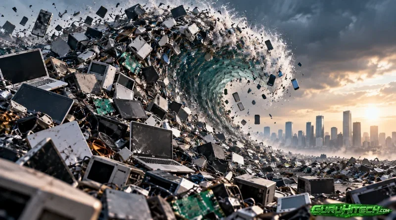 L’intelligenza artificiale rischia di generare uno “tsunami” di rifiuti elettronici