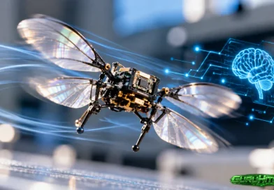 Un minuscolo robot volante diventa il 447% più veloce grazie all’intelligenza artificiale