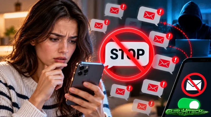 SMS spam, perché rispondere “STOP” può essere un errore e come bloccarli
