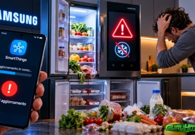 Un aggiornamento Samsung manda in tilt i frigoriferi smart: cibo rovinato a pochi giorni dal Chuseok