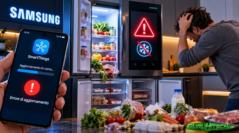 Un aggiornamento Samsung manda in tilt i frigoriferi smart: cibo rovinato a pochi giorni dal Chuseok