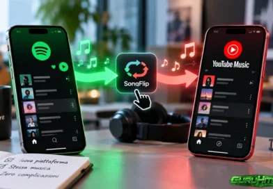 Da Spotify a YouTube Music con un tocco: SongFlip converte automaticamente i link musicali
