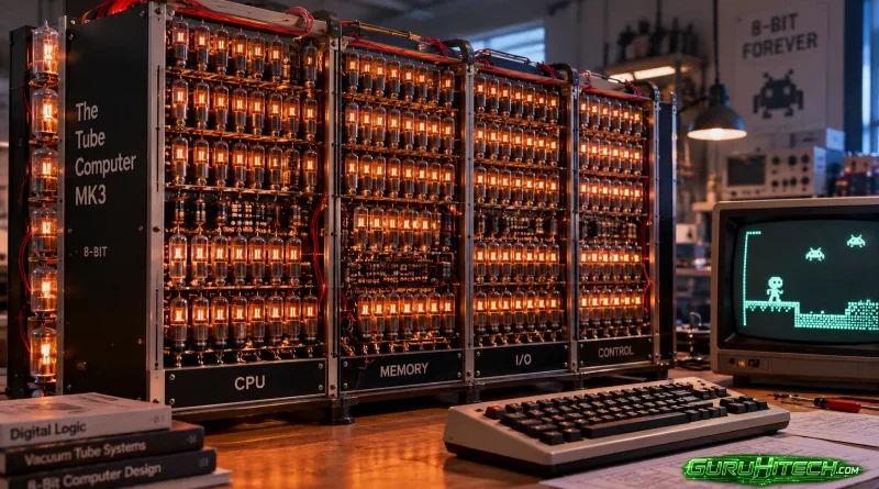 The Tube Computer MK3: un computer a 8 bit costruito con 460 valvole