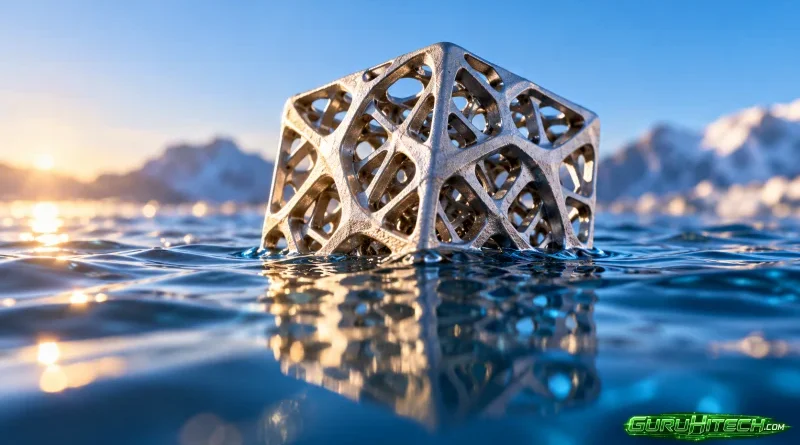 Il titanio ora può galleggiare: la stampa 3D rende possibile l’impossibile