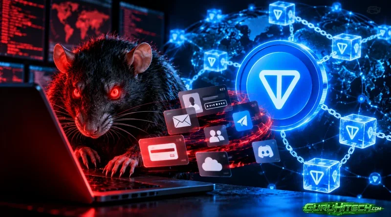 Webrat sfrutta la blockchain TON per nascondersi: il malware che ruba account diventa più difficile da bloccare