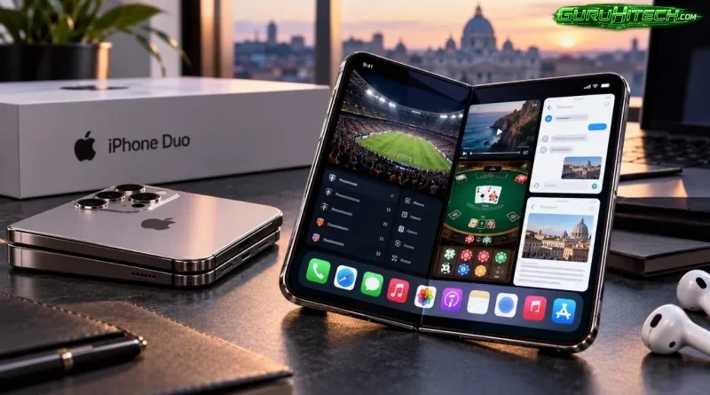 iPhone Duo fa vedere come Apple vuole affrontare la sfida dei pieghevoli: la partita si gioca altrove