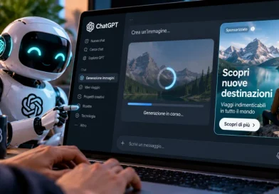 ChatGPT cambia la pubblicità: nuovi annunci visivi durante la creazione di immagini
