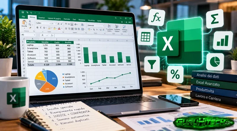 Excel, le 10 funzioni che dovresti conoscere per lavorare meglio