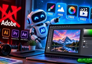Uno sviluppatore usa l’IA per creare alternative gratis ad Adobe