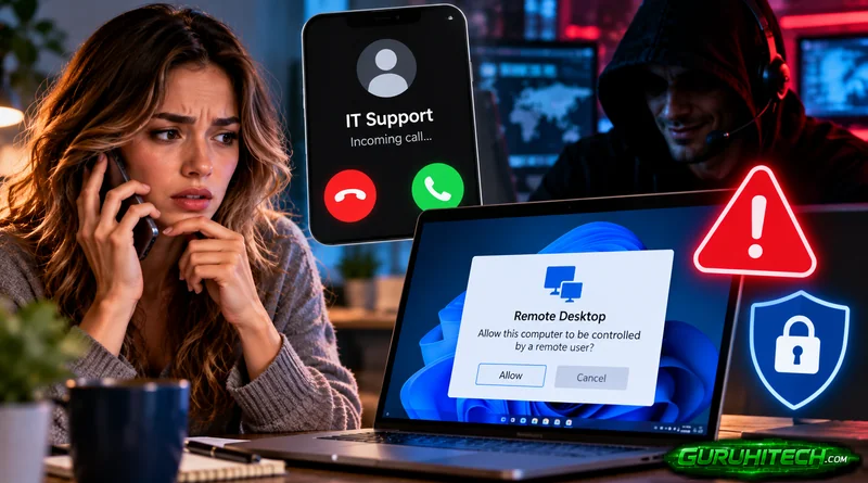 Fake Tech Support Calls: How to Check Before You Give Anyone Remote Access