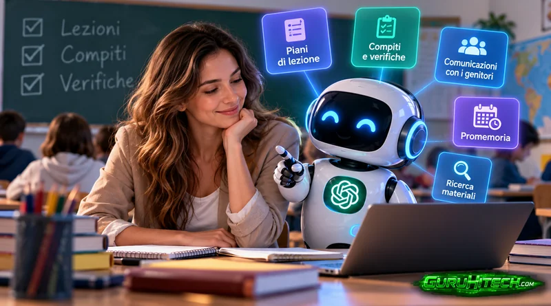 Gli insegnanti chiedono assistenti IA: ecco cosa vorrebbero affidare all’intelligenza artificiale