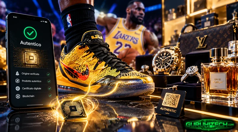 Un chip contro i falsi di lusso: dai gioielli ai profumi, la tecnologia arriva anche sulle Nike di LeBron James