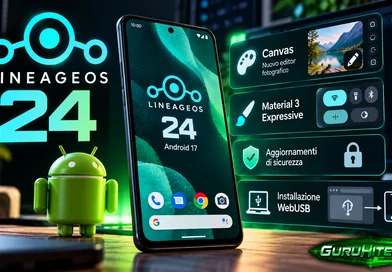 LineageOS 24 con Android 17 è ufficiale: novità, smartphone compatibili e installazione