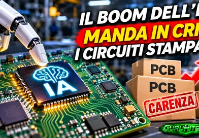 L’intelligenza artificiale provoca una nuova crisi: circuiti stampati introvabili e prezzi alle stelle