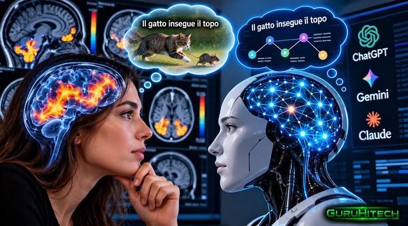 ChatGPT e Gemini non capiscono le frasi come il cervello umano: la scoperta delle risonanze magnetiche