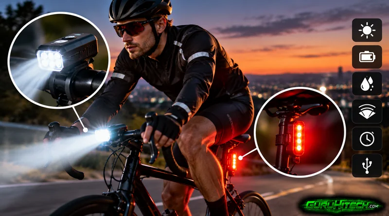 How to Choose the Best Bike Front and Rear Lights for Safer Cycling