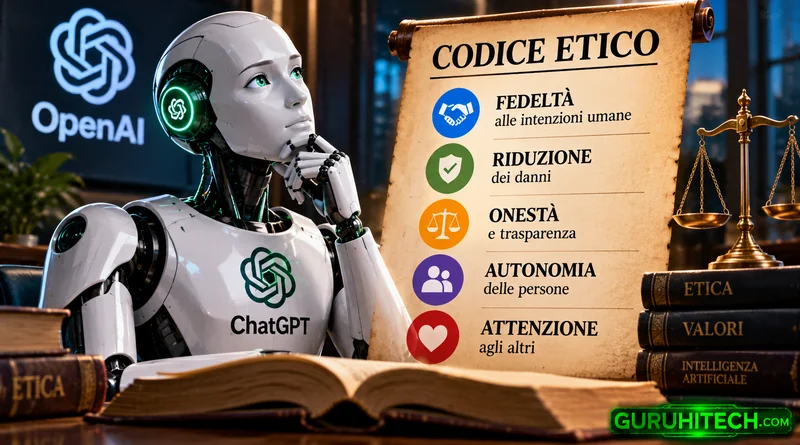 ChatGPT ha un nuovo codice etico: OpenAI spiega i cinque valori che guideranno l’IA