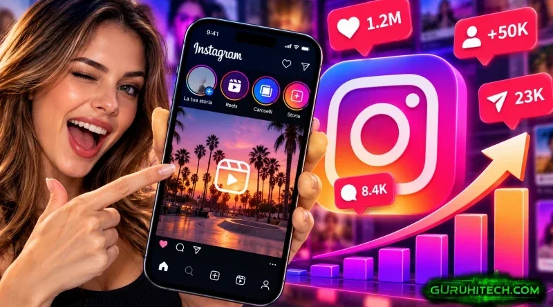 Algoritmo Instagram 2026: come aumentare visualizzazioni e follower davvero