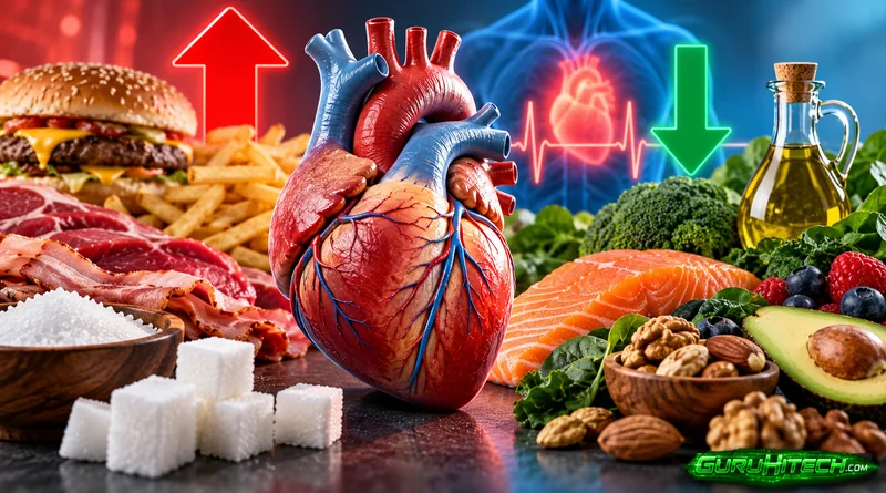 Cinque nutrienti associati al rischio di malattie cardiache: lo studio