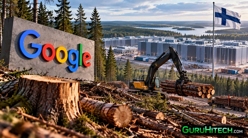 Google abbatte fino a 400mila alberi per i data center IA: la Finlandia blocca i lavori
