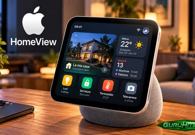 Apple HomeView ufficiale: schermo da 7 pollici, Siri AI e domotica, ma niente Italia