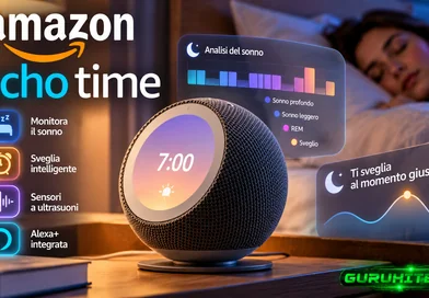 Amazon Echo Time monitora il sonno e ti sveglia al momento giusto