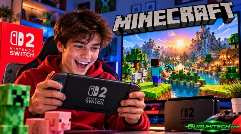 Minecraft arriva su Nintendo Switch 2: chi può scaricarlo gratis e come fare