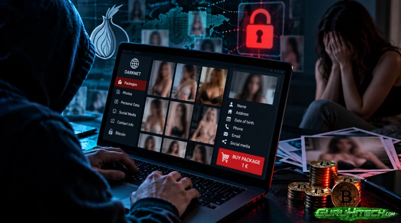 Nel dark web venduti “pacchetti per ricatti” con foto intime e dati di migliaia di donne