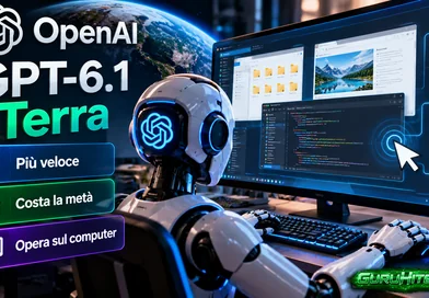 OpenAI lancia GPT-6.1 Terra: più veloce, costa la metà e usa il computer