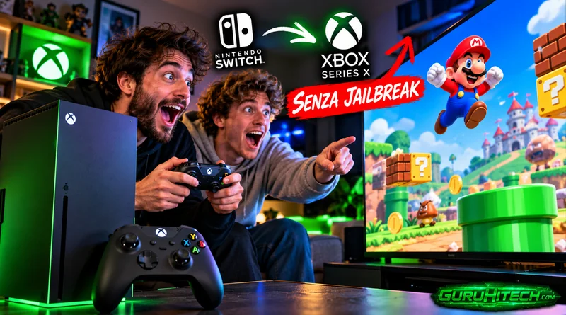 Nintendo Switch gira su Xbox Series X senza jailbreak: ecco come ci sono riusciti
