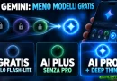 Gemini gratis perde Flash e Pro: cosa cambia dal 9 ottobre