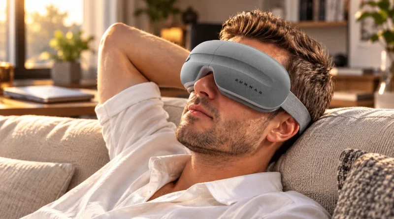 Gunnar Ojai, la maschera per rilassare gli occhi dopo il PC