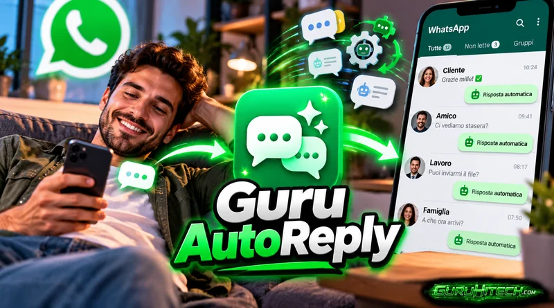 Guru AutoReply porta l’automazione dei messaggi su WhatsApp a un livello superiore