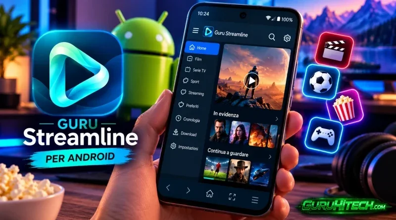 Guru Streamline per Android: lo streaming web senza complicazioni!