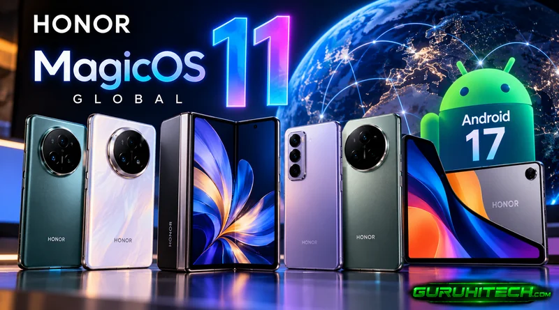 HONOR MagicOS 11 arriva sui dispositivi globali: lista completa e come installare Android 17