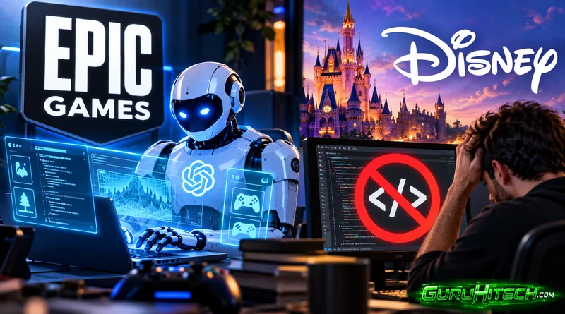 Epic Games punta tutto sull’IA: stop al codice manuale nel gioco Disney