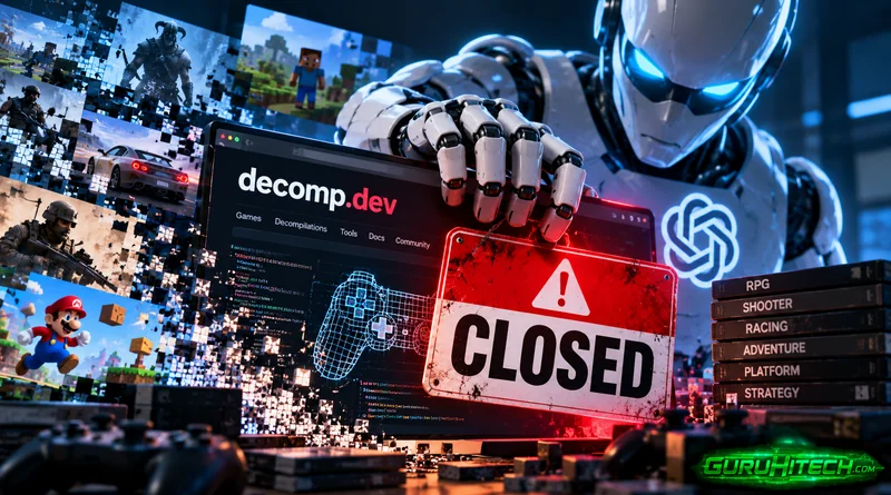 L’intelligenza artificiale fa chiudere decomp.dev: il sito che ricostruiva i videogiochi pezzo per pezzo