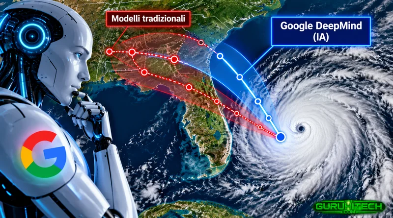 L’IA di Google prevede l’uragano meglio dei modelli tradizionali: il caso Isaias sorprende i meteorologi