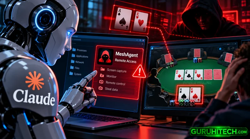Claude scopre un software spia: truffa milionaria nel poker online