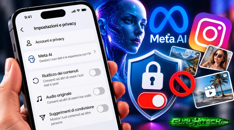 Instagram e Meta AI: disattiva queste impostazioni per proteggere foto e Reel