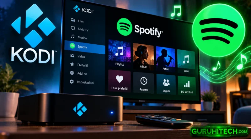 Come installare Spotify su Kodi: guida completa e aggiornata