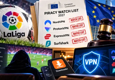LaLiga vuole mettere NordVPN, ProtonVPN e altre VPN nella lista antipirateria dell’UE