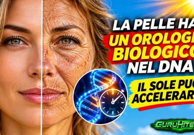 La pelle ha un orologio biologico nascosto nel DNA: il sole può accelerarlo